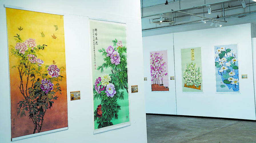 巨野工筆牡丹畫“綻放”吉隆坡